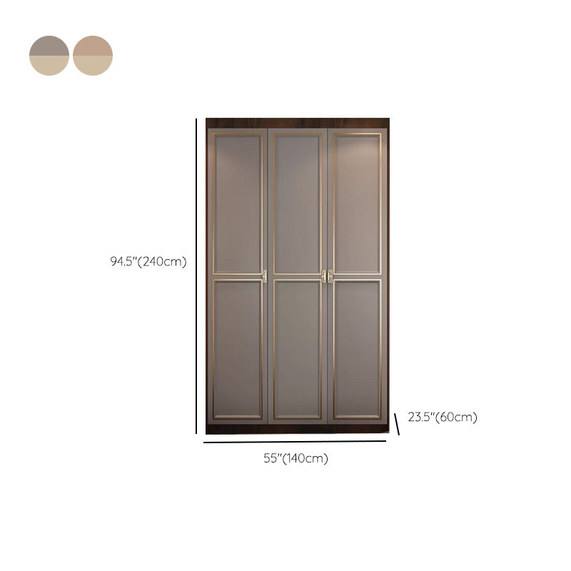 Modern Freestanding Wardrobe Engineered Wood Wardrobe Armoire