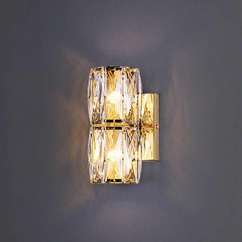 Silver/Golden Modern Bathroom Vanity Light LED Crystal Bath Bar