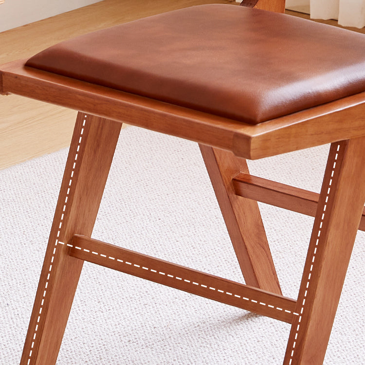 Contemporary Indoor Solid Wood King Louis Back Side Dining Chair
