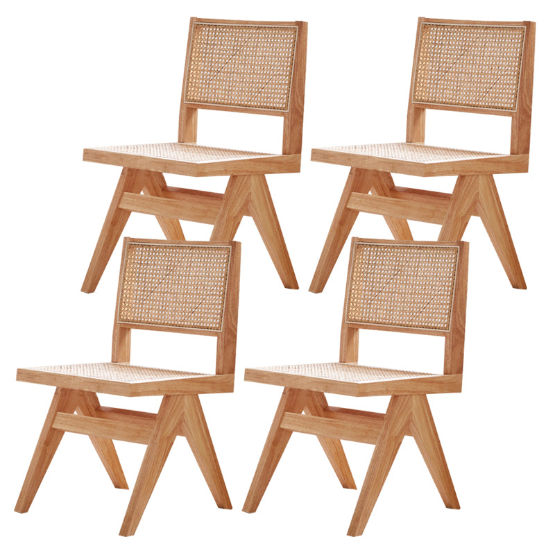 Contemporary Indoor Solid Wood King Louis Back Side Dining Chair