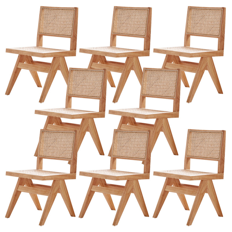 Contemporary Indoor Solid Wood King Louis Back Side Dining Chair