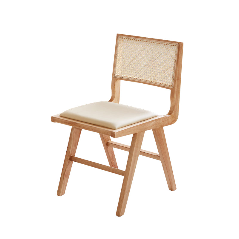 Contemporary Indoor Solid Wood King Louis Back Side Dining Chair