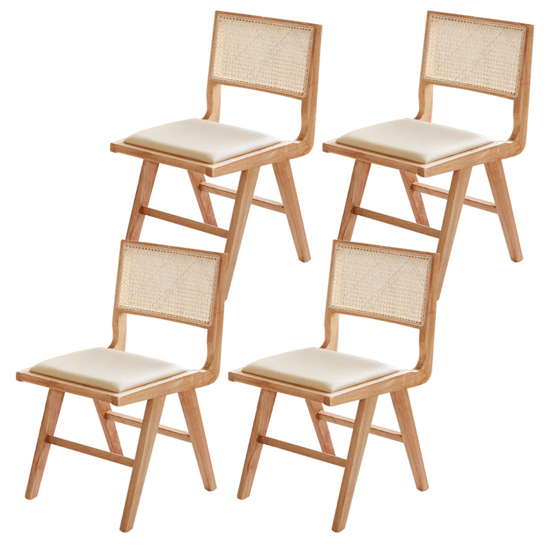 Contemporary Indoor Solid Wood King Louis Back Side Dining Chair