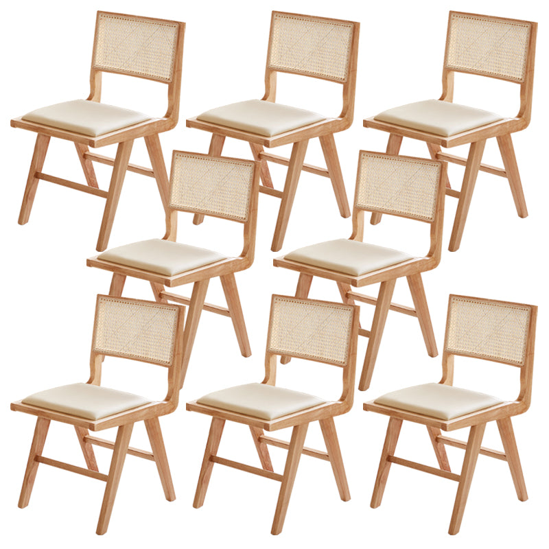 Contemporary Indoor Solid Wood King Louis Back Side Dining Chair