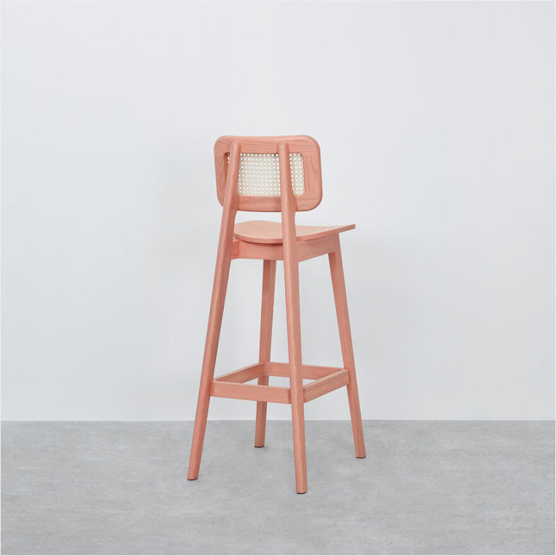 Solid Wood Stool Modern Style Counter and Bar Stool for Living Room