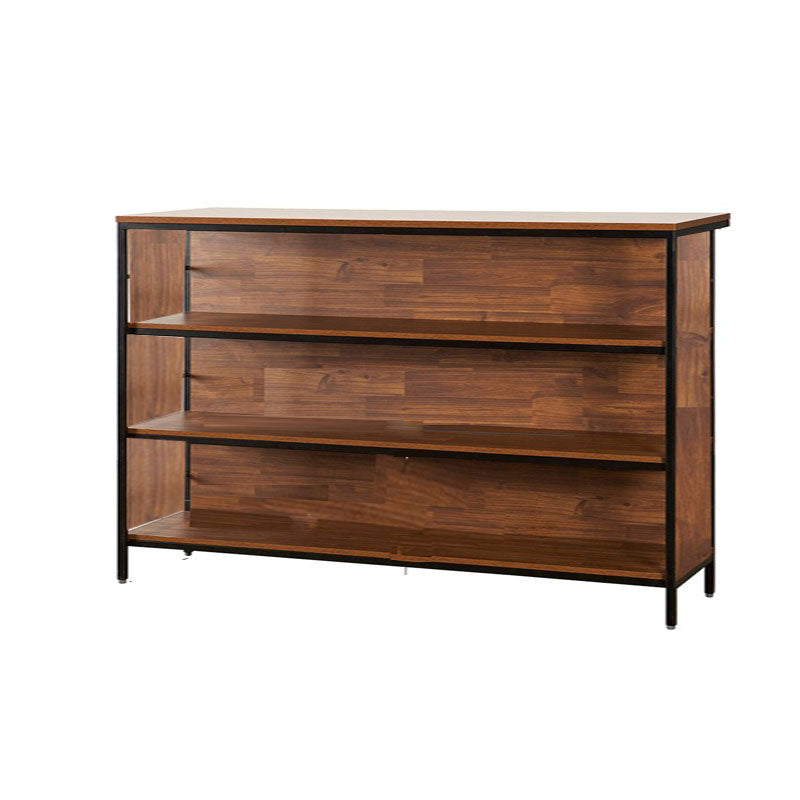 Contemporary Style Wood Rectangle Bar Stool Table for Living Room