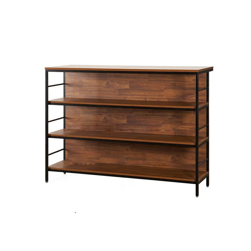 Contemporary Style Wood Rectangle Bar Stool Table for Living Room