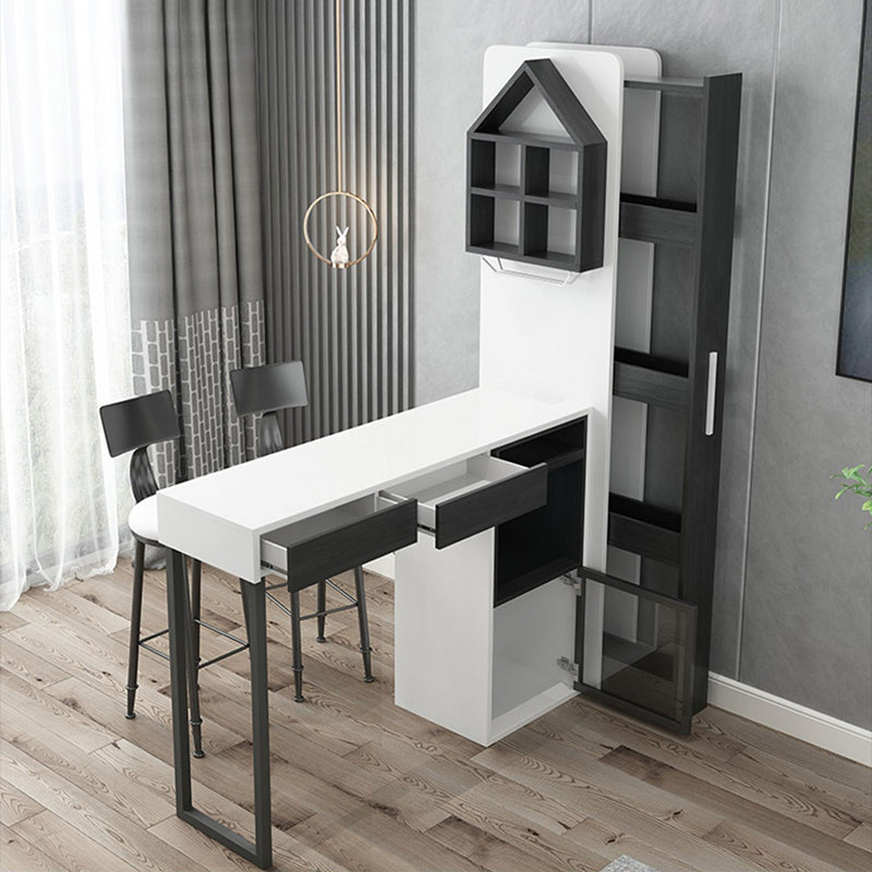 1/2/3 Pieces Counter Height Pub Set Rectangular for Living Room