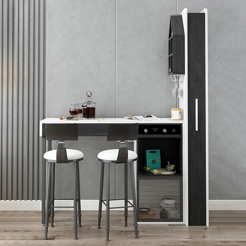 1/2/3 Pieces Counter Height Pub Set Rectangular for Living Room