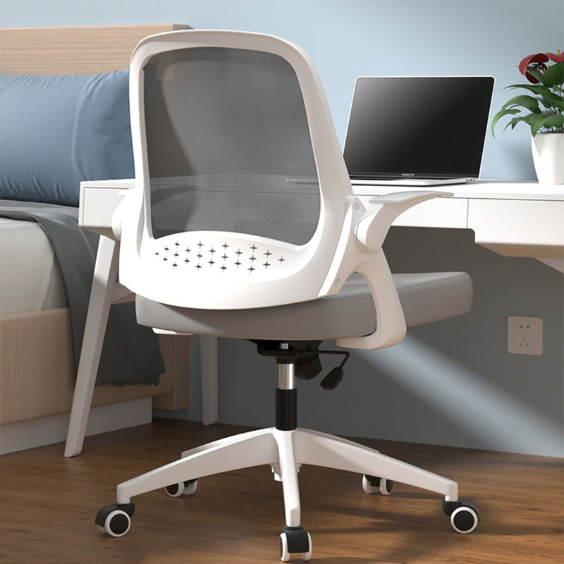 Modern Style Office Chair Adjustable Seat Height with Wheels
