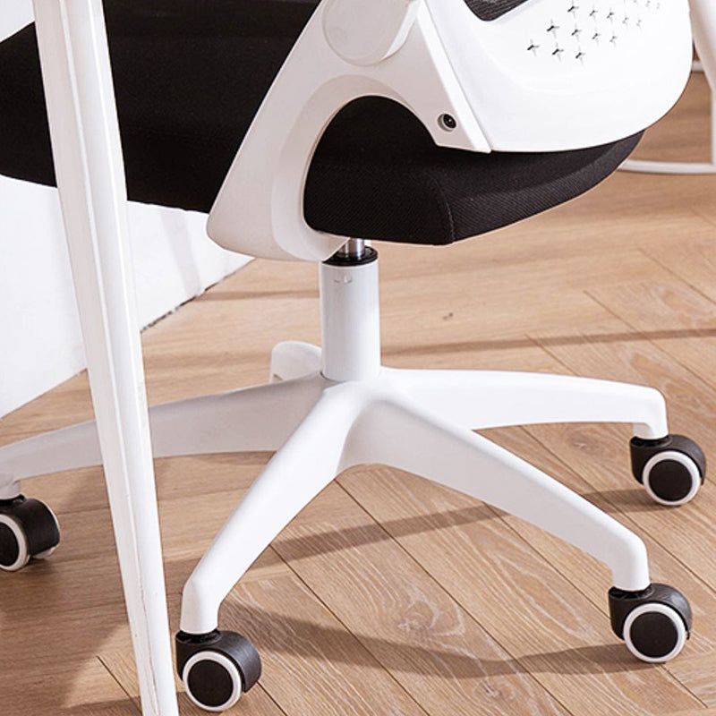 Modern Style Office Chair Adjustable Seat Height with Wheels