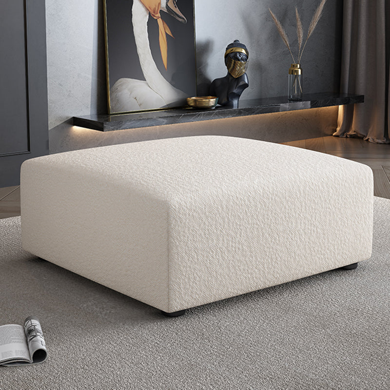 Rectangular Contemporary Ottoman Bedroom Foot Stool without Legs
