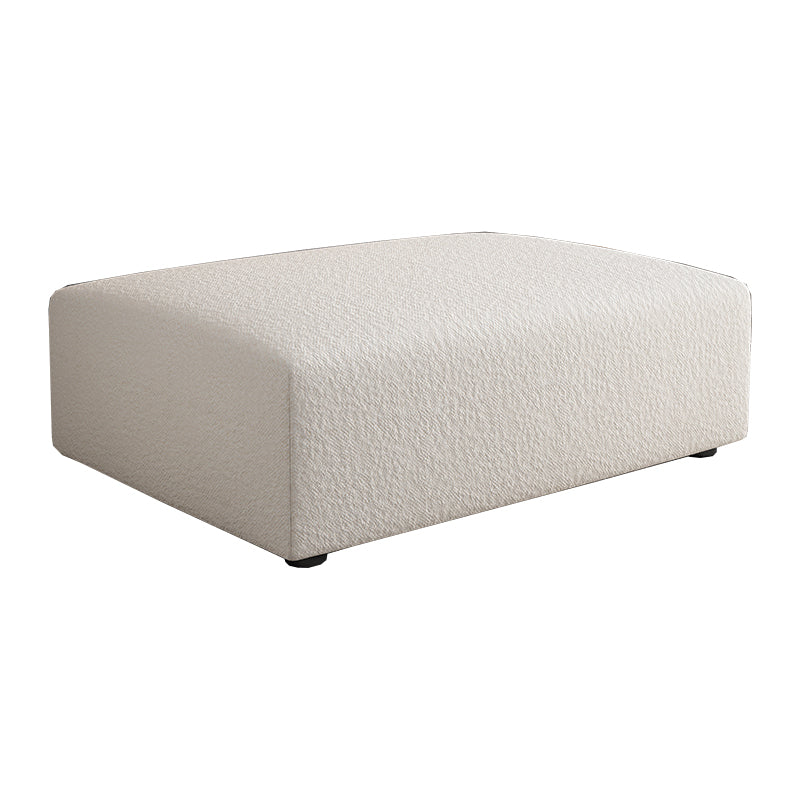 Rectangular Contemporary Ottoman Bedroom Foot Stool without Legs