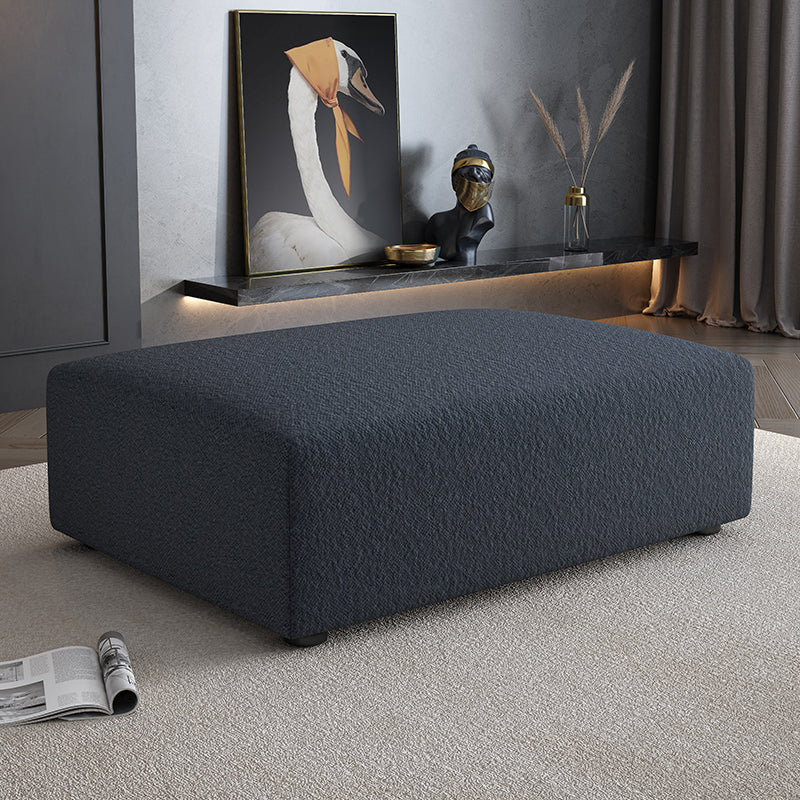 Rectangular Contemporary Ottoman Bedroom Foot Stool without Legs