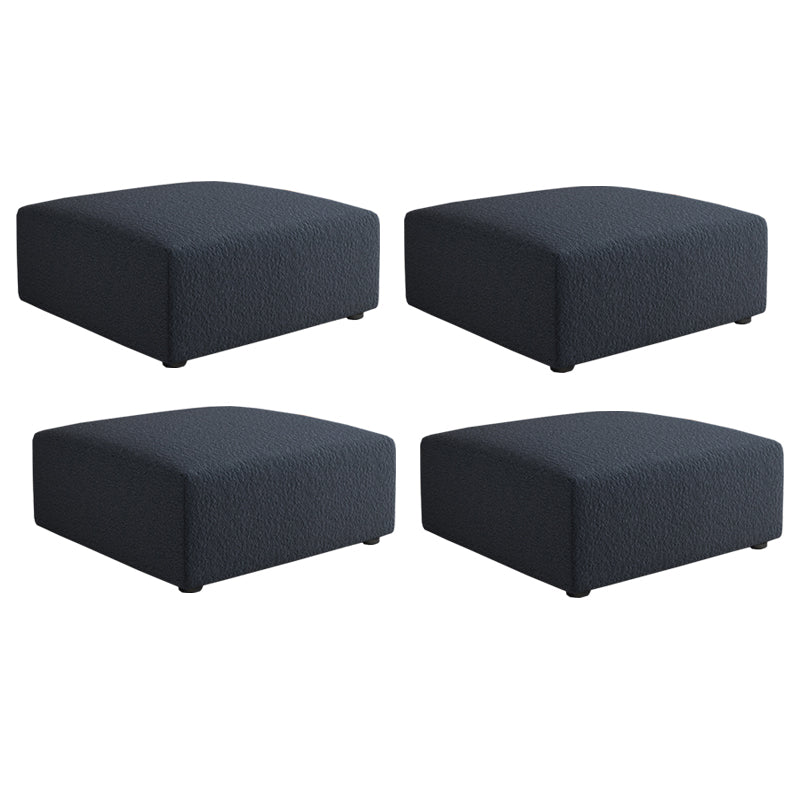 Rectangular Contemporary Ottoman Bedroom Foot Stool without Legs