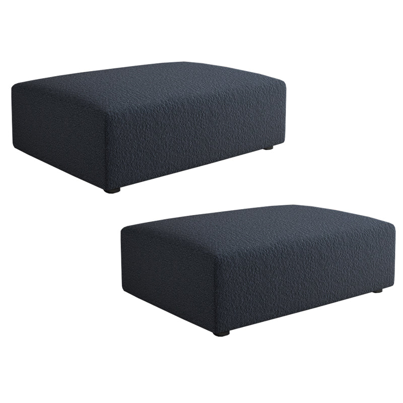 Rectangular Contemporary Ottoman Bedroom Foot Stool without Legs