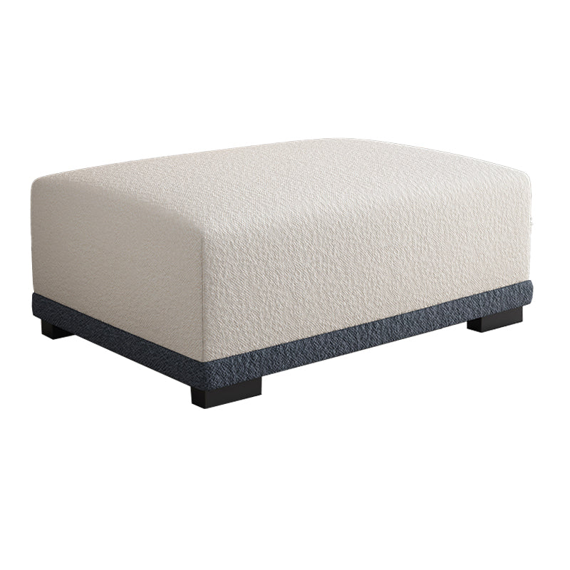 Rectangular Contemporary Ottoman Bedroom Foot Stool without Legs