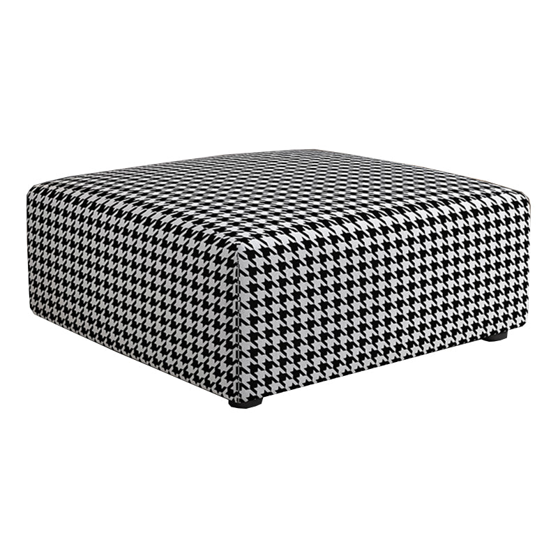Rectangular Contemporary Ottoman Bedroom Foot Stool without Legs