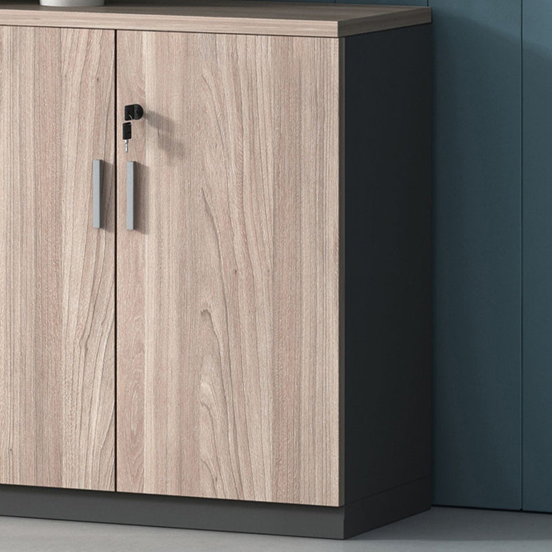 Modern Wooden Filing Cabinet Lock Storage for Home and Office