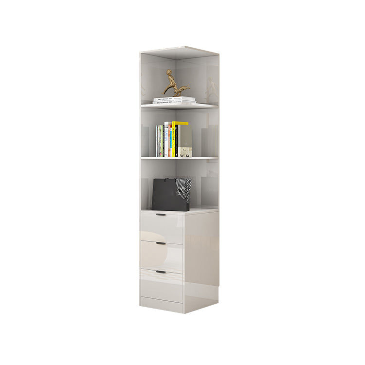 Hinged Wardrobe Armoire with Shelves White Wardrobe Closet for Home