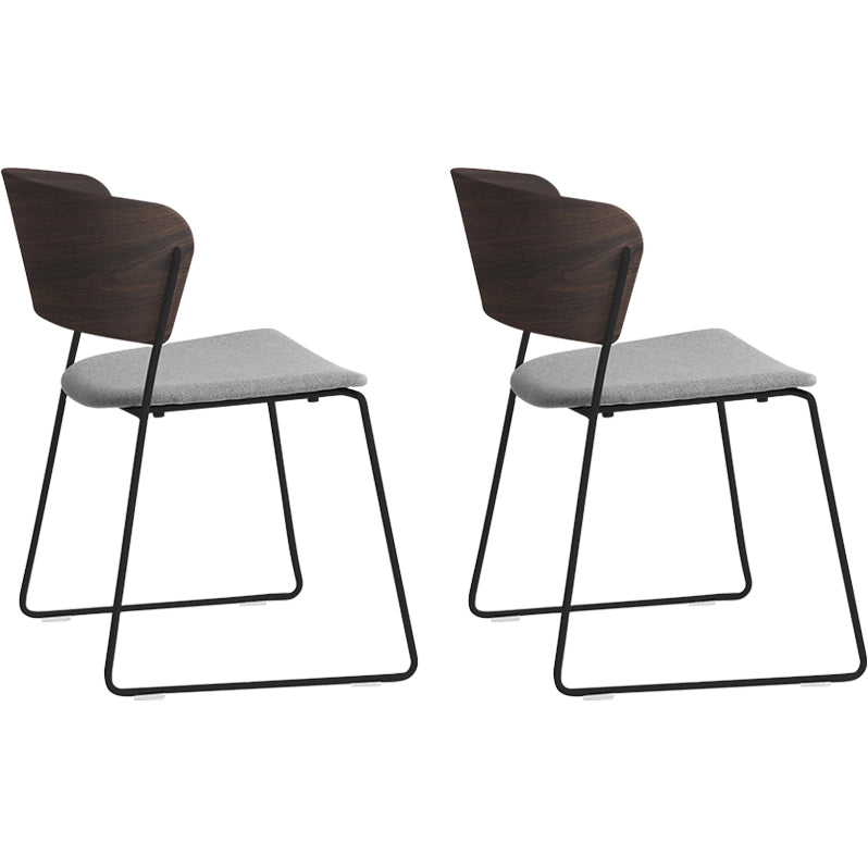 Open Back Contemporary Upholstered Dining and Accent Chairs for Home