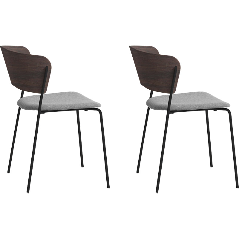 Open Back Contemporary Upholstered Dining and Accent Chairs for Home