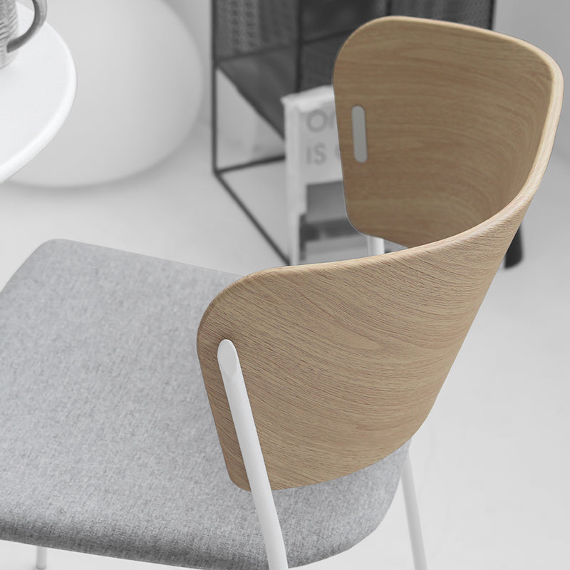 Open Back Contemporary Upholstered Dining and Accent Chairs for Home