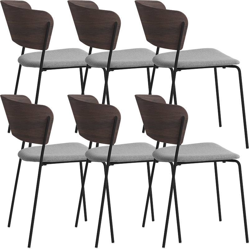 Open Back Contemporary Upholstered Dining and Accent Chairs for Home