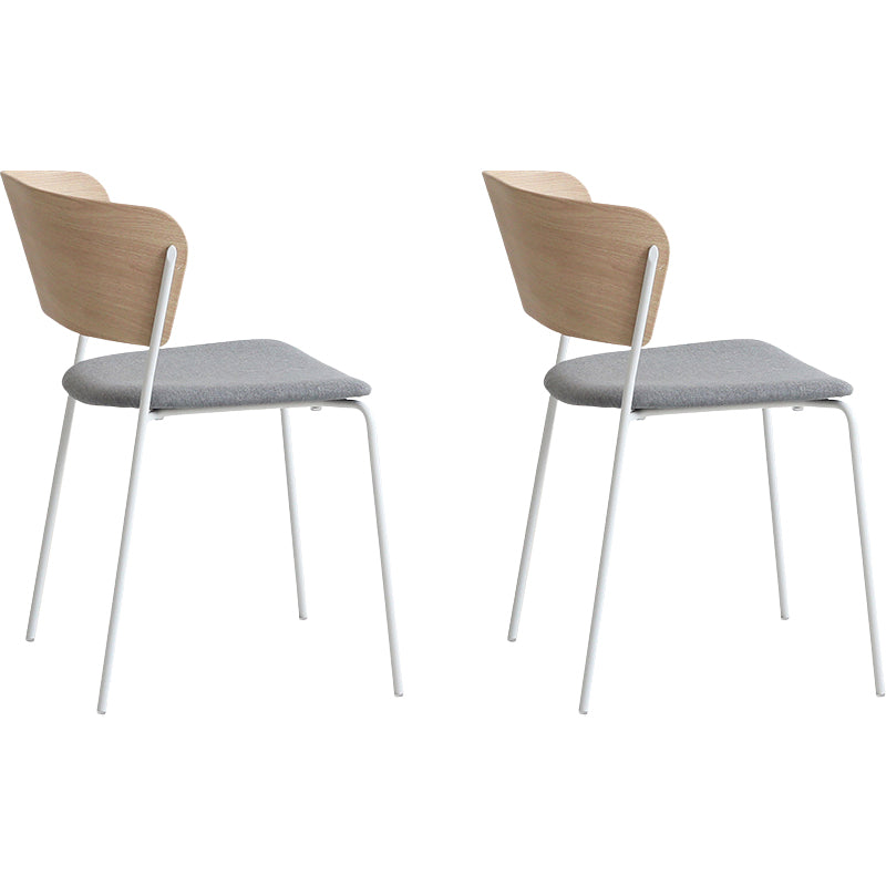Open Back Contemporary Upholstered Dining and Accent Chairs for Home