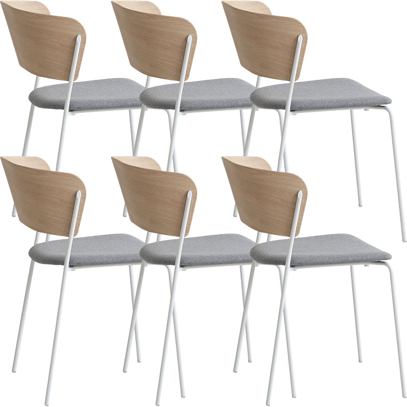 Open Back Contemporary Upholstered Dining and Accent Chairs for Home
