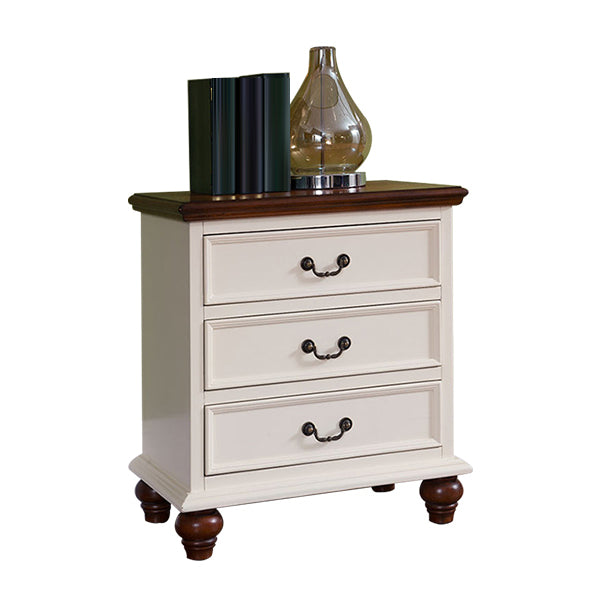 Bedroom Traditional Wooden Storage Chest Vertical Chest with Drawers