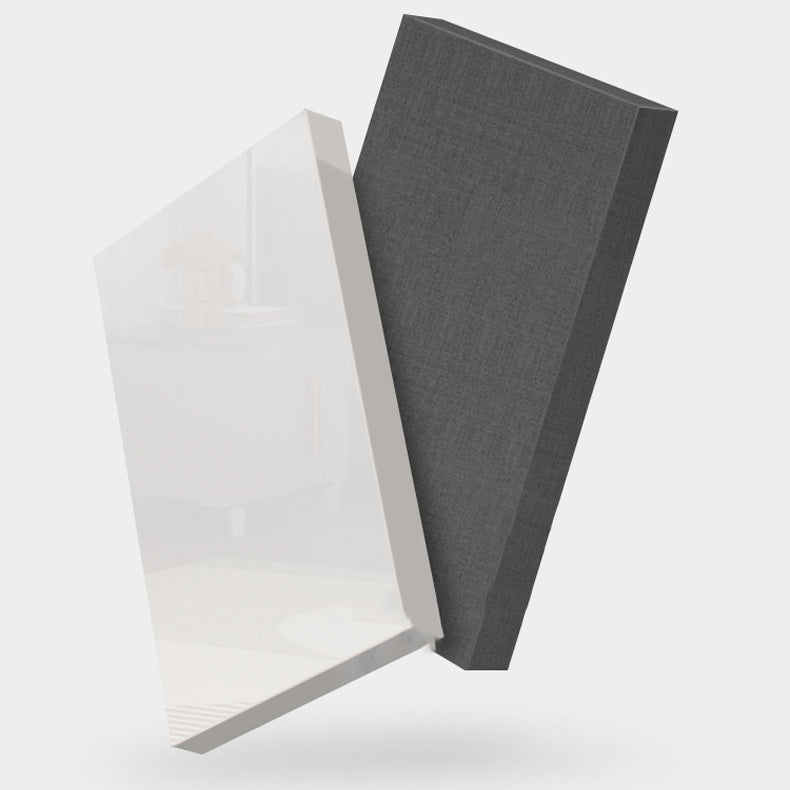 White Grey Wardrobe Cabinet Modern Wardrobe Closet with Shelves