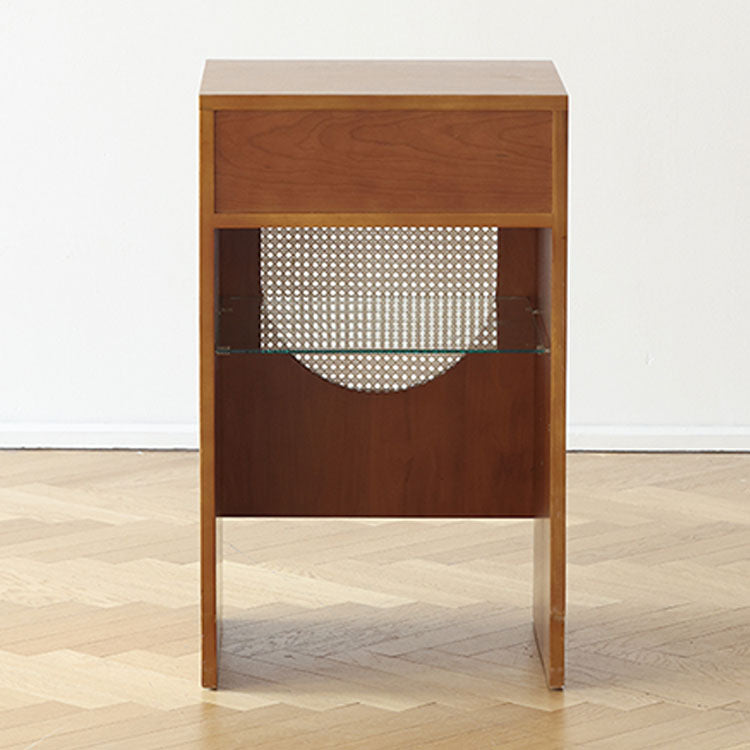Wood Modern 33" Tall Soft Close Drawers Accent Cabinet with Doors