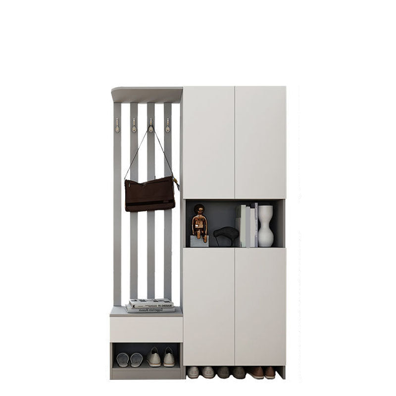 Modern 2-door Wood 78.74" Tall Accent Cabinet with Drawer for Living Room