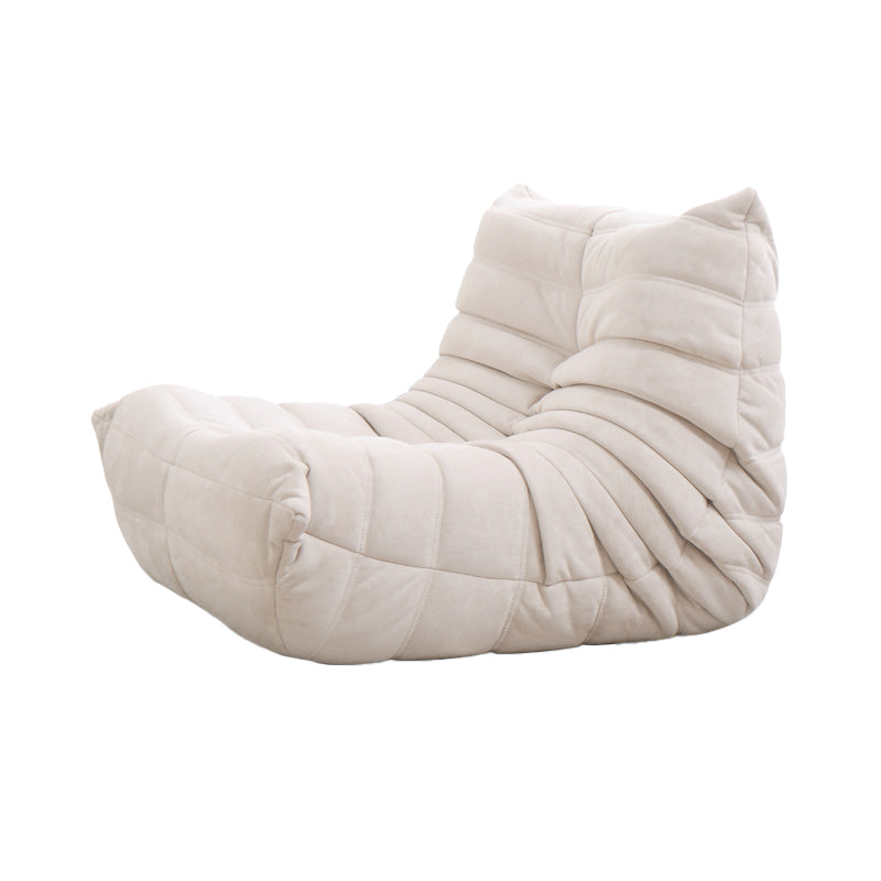 Contemporary Parsons Chair with Sewn Pillow Back Armless Chair