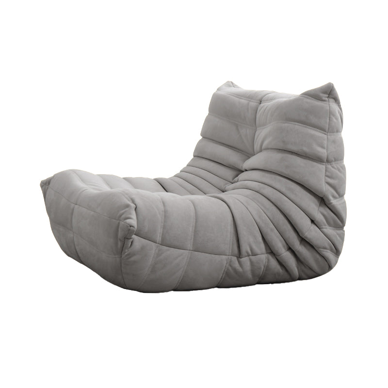 Contemporary Parsons Chair with Sewn Pillow Back Armless Chair