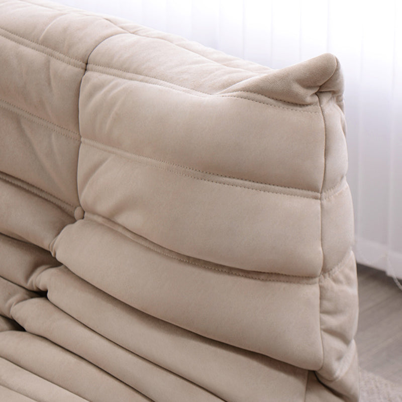 Contemporary Parsons Chair with Sewn Pillow Back Armless Chair