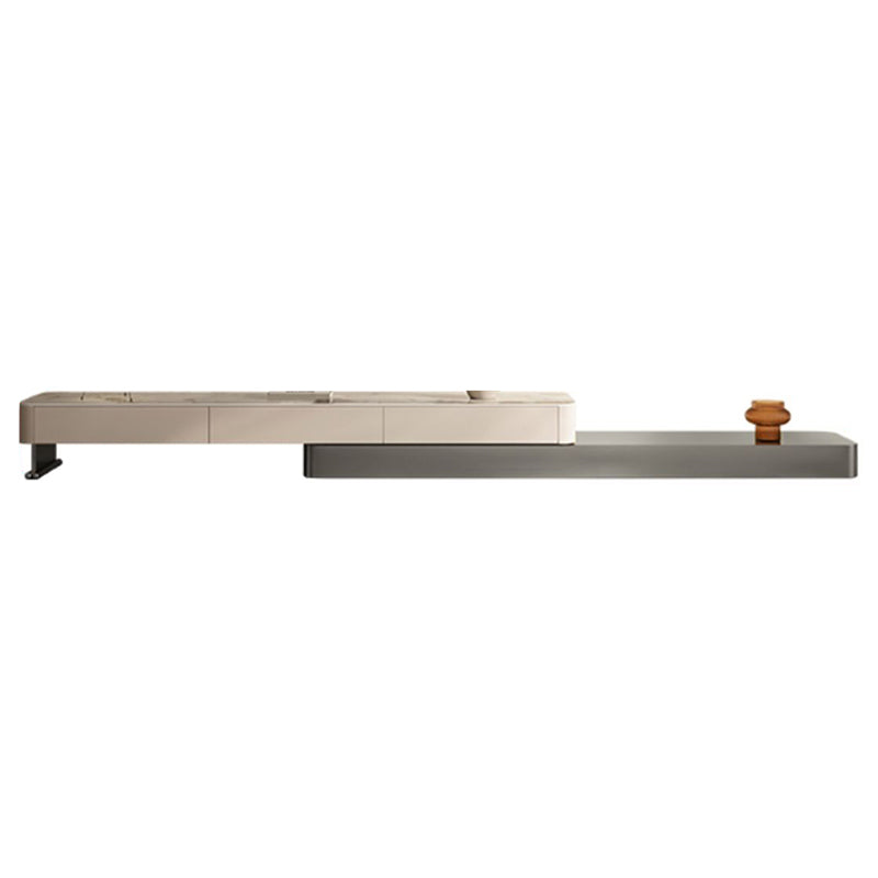 Block and Drum Contemporary Slate BlockHome Coffee Or End Table with Drawers
