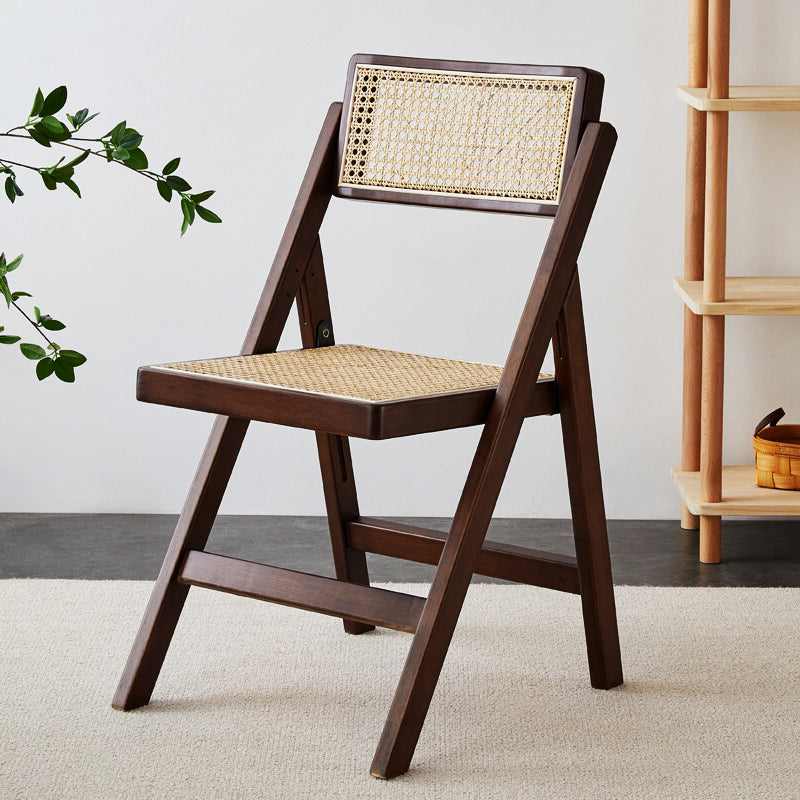 Contemporary Home Armless Solid Wood King Louis Back Dining Chair