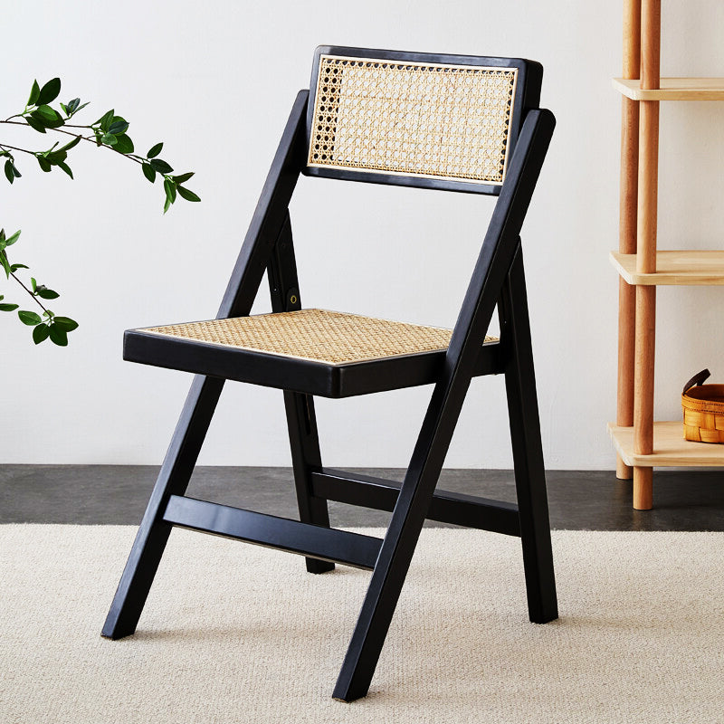 Contemporary Home Armless Solid Wood King Louis Back Dining Chair