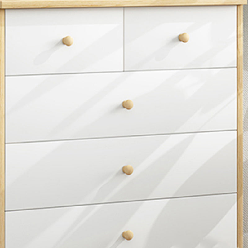 Contemporary Storage Chest Manufactured Wood Dresser , 14.82 Inch Width