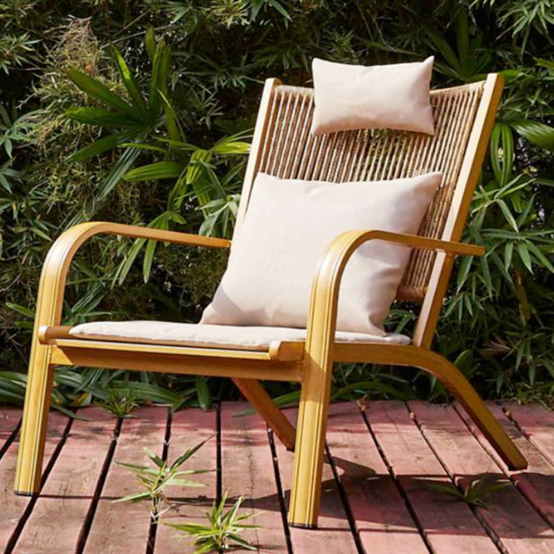 Modern Style Wood Rocking Chair Single Home Lounge Lazy Sofa Chair
