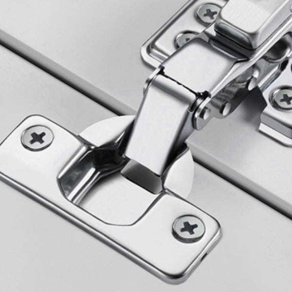 Hinged Storage Cabinet Modern Wardrobe Armoire with Garment Rod