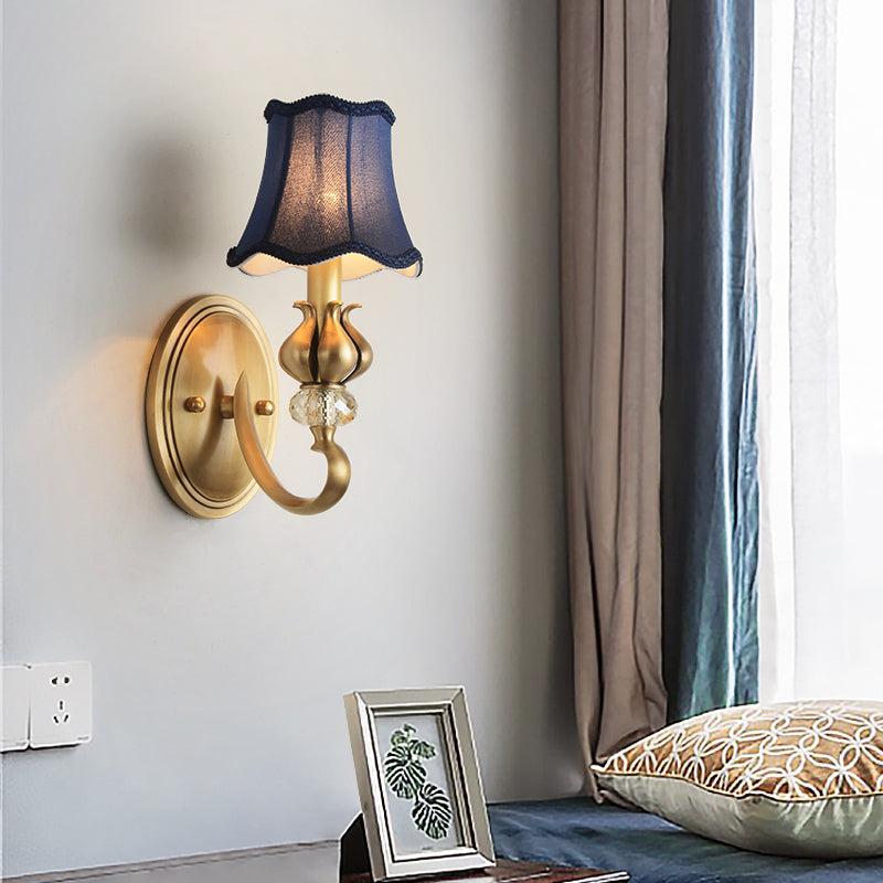 Éclairage mural de chambre à coucher feston