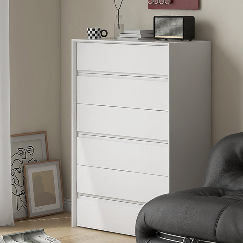 Wood Modern Storage Chest with Soft-Close Drawers for Bedroom