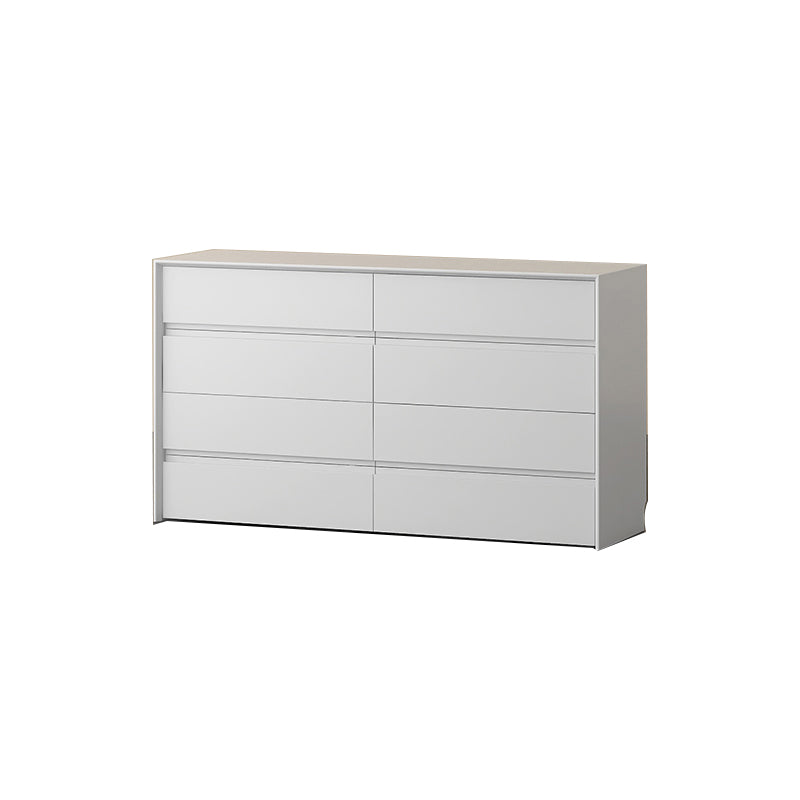 Wood Modern Storage Chest with Soft-Close Drawers for Bedroom