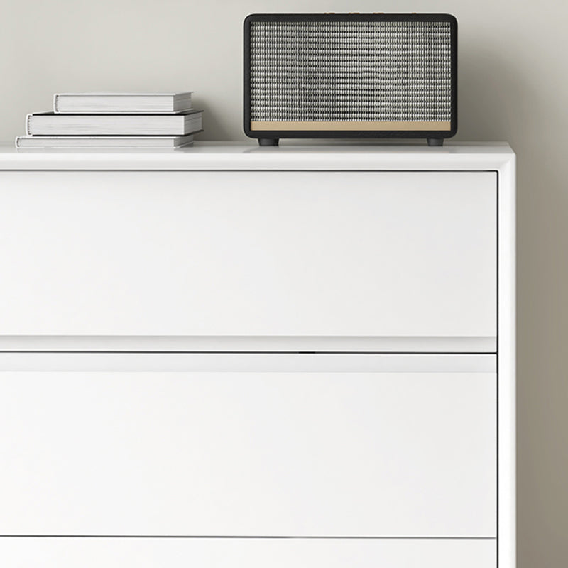 Wood Modern Storage Chest with Soft-Close Drawers for Bedroom