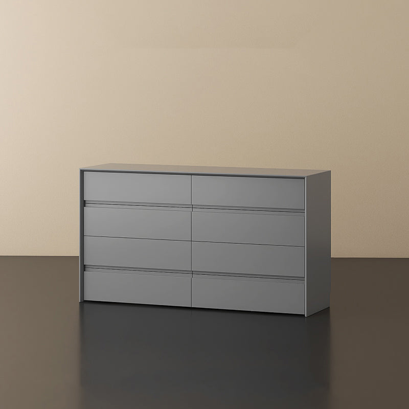 Wood Modern Storage Chest with Soft-Close Drawers for Bedroom