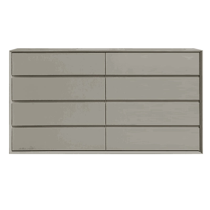 Contemporary Pine Horizontal Storage Chest with Soft-Close Drawers for Home