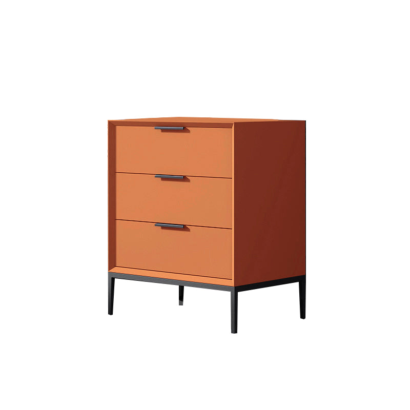 Scandinavian Wood Storage Chest with Soft-Close Drawers for Bedroom